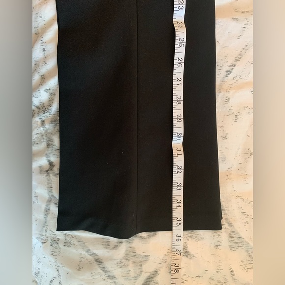Imperial ankle slight flare leg pants with back zip Sexy, classy pant. Worn once - Picture 5 of 8